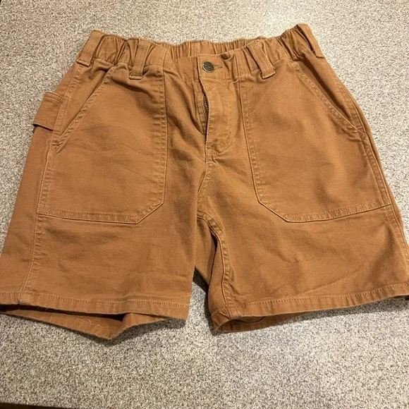 Carhartt Women's Brown Cargo Shorts - Picture 1 of 3
